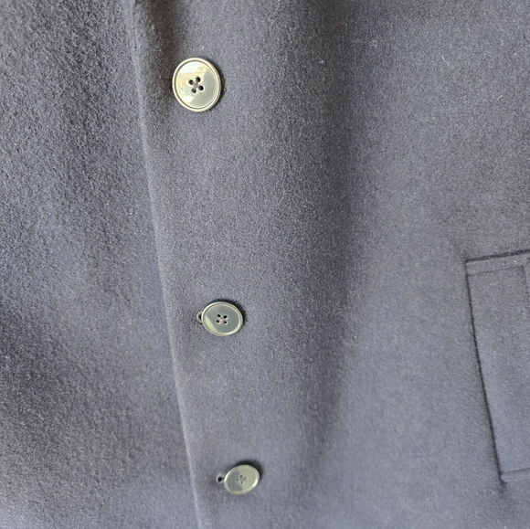 $395 Calvin Klein Prosper Wool Blend OverCoat Sz 40 Mens  Heavy Old Money New - Picture 8 of 16
